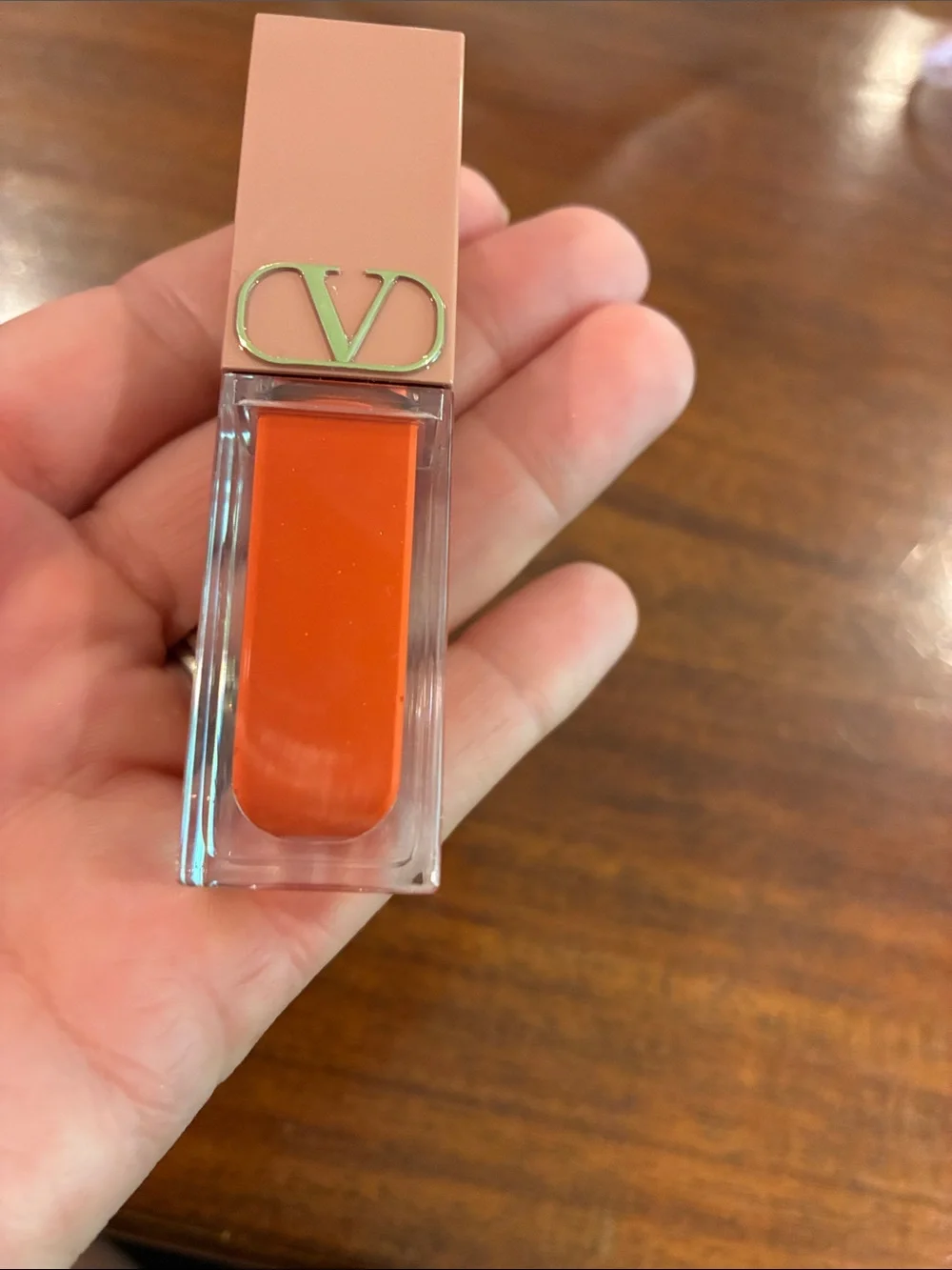 Valentino Liquirosso Lip & Blush Blur Liquid - Nude Pink Box